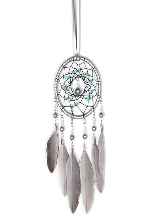 SPANICE Feather Dream Catcher Car Interior Rearview Pendant - Image 1
